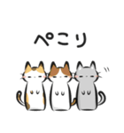 猫を集めてみました。（個別スタンプ：21）