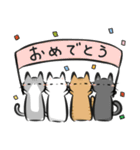 猫を集めてみました。（個別スタンプ：27）