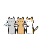 猫を集めてみました。（個別スタンプ：34）