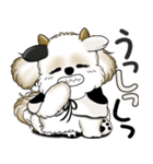 New シーズー犬 2025 「ダジャレ」（個別スタンプ：36）