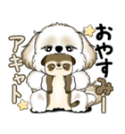New シーズー犬 2025 「ダジャレ」（個別スタンプ：38）