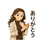 優しくて甘いちょっと色っぽい年上お姉さん（個別スタンプ：30）