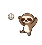 野球ナマケモノ（個別スタンプ：2）