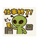 宇宙人のクリスマスイブ★奇想天外40連発（個別スタンプ：16）