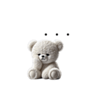 リアル脱力系 白クマファミリー（個別スタンプ：26）