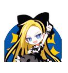 ゴスッ娘の日常（黒バージョン）（個別スタンプ：5）