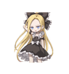 ゴスッ娘の日常（黒バージョン）（個別スタンプ：7）