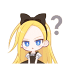 ゴスッ娘の日常（黒バージョン）（個別スタンプ：14）