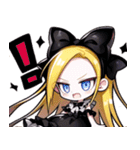 ゴスッ娘の日常（黒バージョン）（個別スタンプ：15）