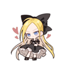 ゴスッ娘の日常（黒バージョン）（個別スタンプ：16）