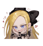 ゴスッ娘の日常（黒バージョン）（個別スタンプ：17）