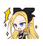 ゴスッ娘の日常（黒バージョン）（個別スタンプ：19）