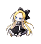 ゴスッ娘の日常（黒バージョン）（個別スタンプ：24）