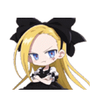 ゴスッ娘の日常（黒バージョン）（個別スタンプ：27）