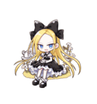 ゴスッ娘の日常（黒バージョン）（個別スタンプ：33）