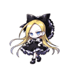 ゴスッ娘の日常（黒バージョン）（個別スタンプ：34）