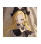 ゴスッ娘の日常（黒バージョン）（個別スタンプ：36）