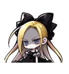 ゴスッ娘の日常（黒バージョン）（個別スタンプ：37）
