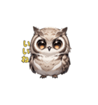 フクロウの夜の守護者（個別スタンプ：12）
