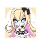 ゴスッ娘の日常（白バージョン）（個別スタンプ：27）