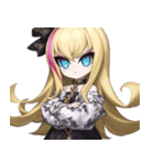 ゴスッ娘の日常（白バージョン）（個別スタンプ：28）