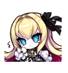ゴスッ娘の日常（白バージョン）（個別スタンプ：30）