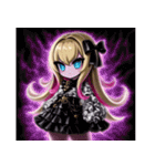 ゴスッ娘の日常（白バージョン）（個別スタンプ：39）