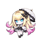 ゴスッ娘の日常（白バージョン）（個別スタンプ：40）