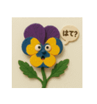 感情オノマトペ♡フラワースタンプ（個別スタンプ：12）