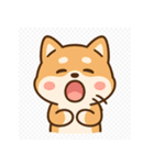 イカレタ柴犬の感情スタンプ（個別スタンプ：8）