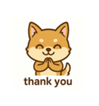 イカレタ柴犬の感情スタンプ（個別スタンプ：11）