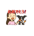 動く！イタグレナルとミチのご挨拶（個別スタンプ：5）