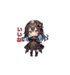 漆黒のエレガンス（個別スタンプ：4）
