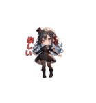漆黒のエレガンス（個別スタンプ：6）