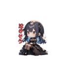 漆黒のエレガンス（個別スタンプ：20）