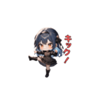 漆黒のエレガンス（個別スタンプ：38）