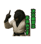 最強柔道アニマルズ！（個別スタンプ：32）