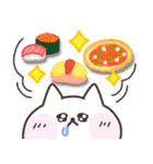 毎日しろたま【グルメ編】（個別スタンプ：27）