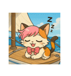 にゃいんずのヨット生活スタンプ（個別スタンプ：22）