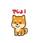 かわいい豆柴の毎日使えるスタンプ（個別スタンプ：20）
