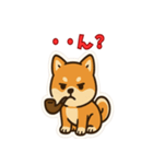 かわいい豆柴の毎日使えるスタンプ（個別スタンプ：26）