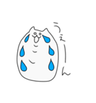 三重顎ねこ（個別スタンプ：9）