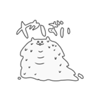 三重顎ねこ（個別スタンプ：14）
