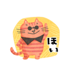 ボーダー猫 よく使う言葉（個別スタンプ：14）