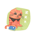 ボーダー猫 よく使う言葉（個別スタンプ：28）