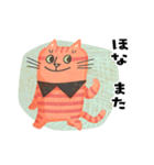 ボーダー猫 よく使う言葉（個別スタンプ：31）