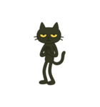 けだるい黒猫★けっだるニャン（個別スタンプ：6）