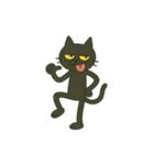 けだるい黒猫★けっだるニャン（個別スタンプ：16）