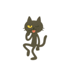 けだるい黒猫★けっだるニャン（個別スタンプ：17）