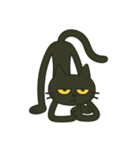 けだるい黒猫★けっだるニャン（個別スタンプ：18）
